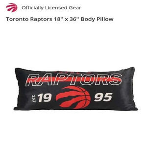 NWT  NBA Toronto Raptors Body pillowcase